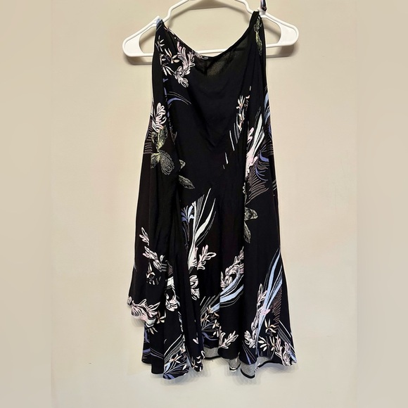 Free People Black Floral Tunic Size Small - Picture 5 of 5